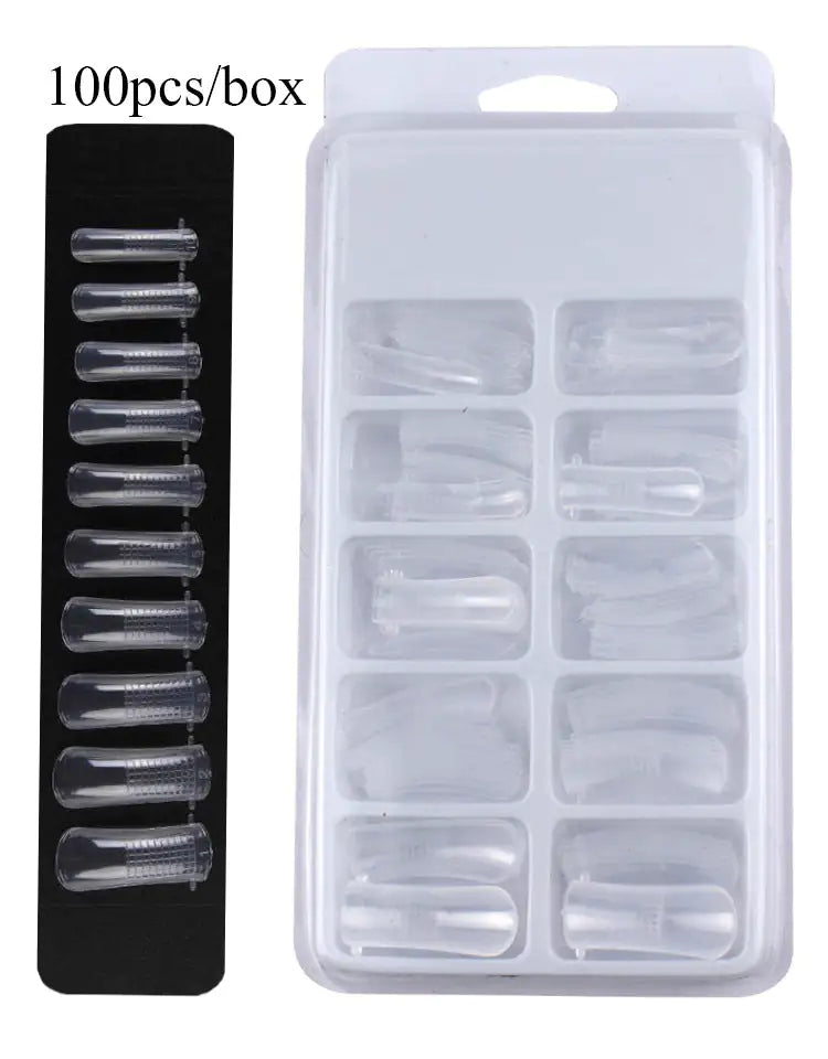 Crystal Glow Poly Gel Nail Set