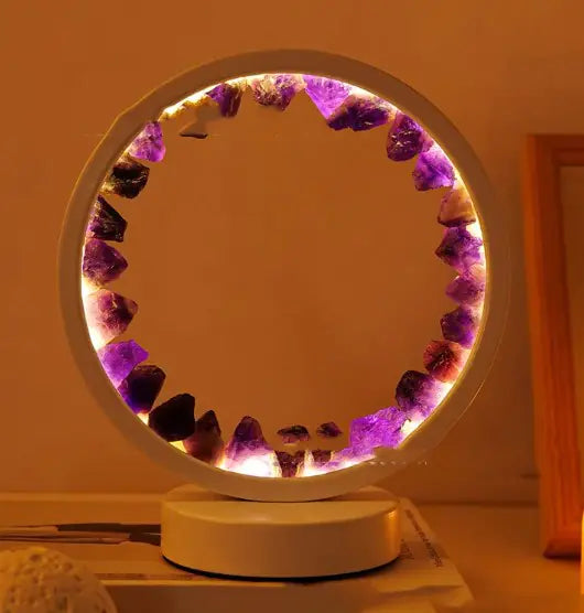 “Portal” Crystal LED Lamp