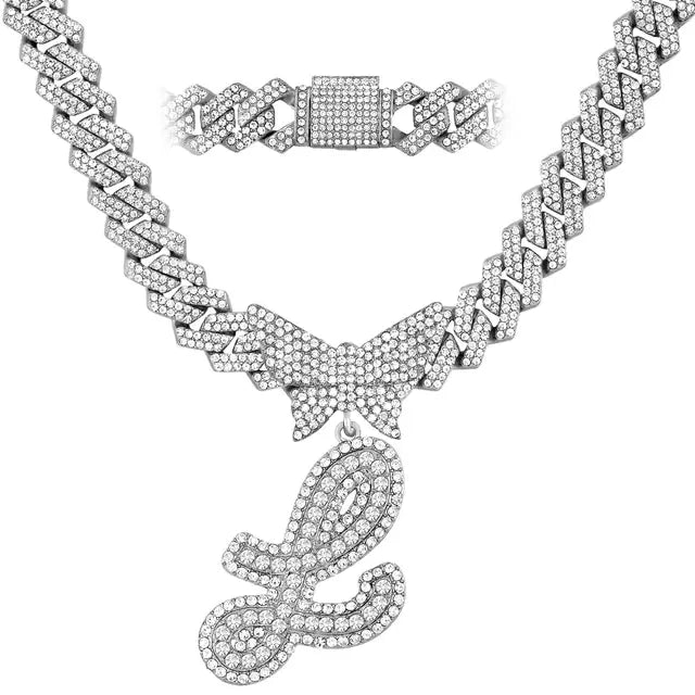Personalized Crystal Butterfly Necklace