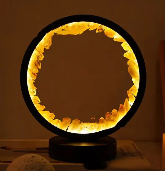 “Portal” Crystal LED Lamp