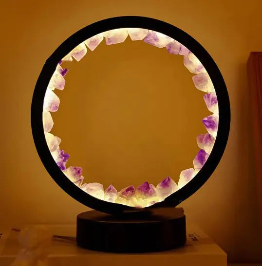 “Portal” Crystal LED Lamp