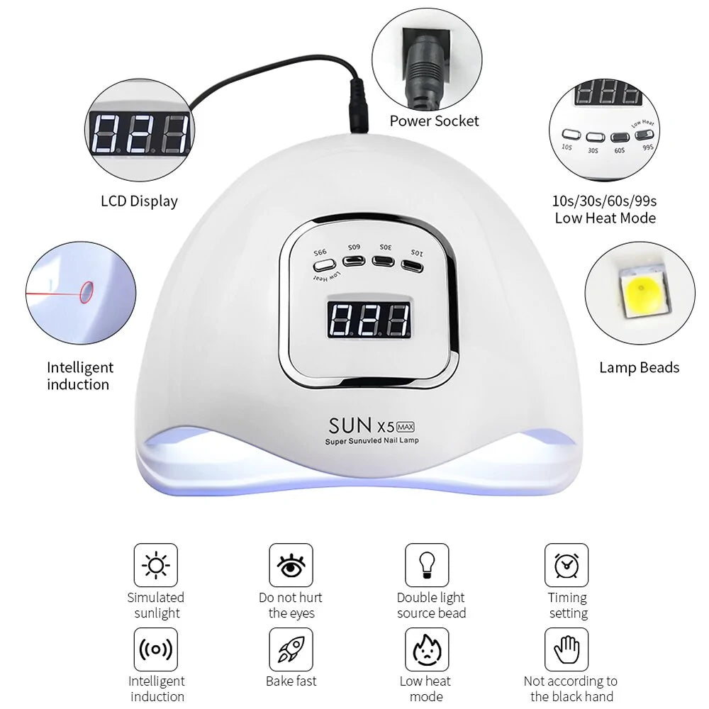 Crystal Nail Lamp - UV & LED