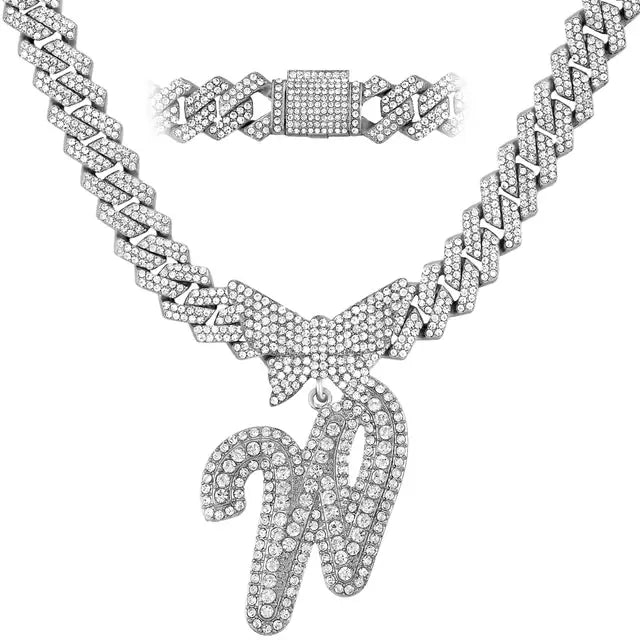 Personalized Crystal Butterfly Necklace