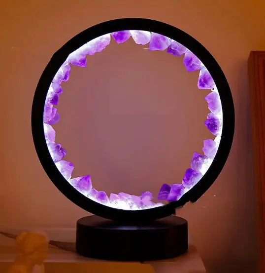 “Portal” Crystal LED Lamp