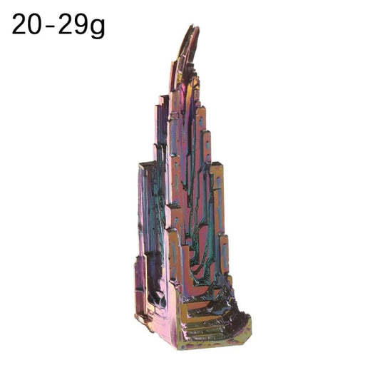 Natural Quartz Crystal Bismuth Ore Cluster Mineral