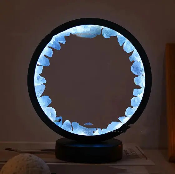 “Portal” Crystal LED Lamp