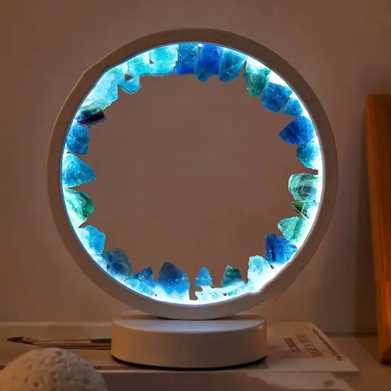 “Portal” Crystal LED Lamp