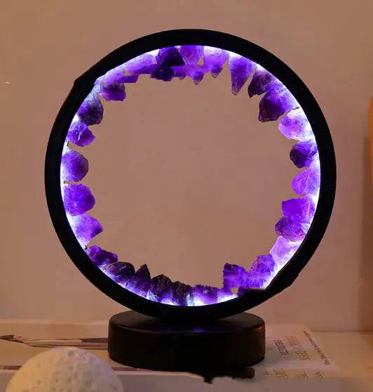 “Portal” Crystal LED Lamp
